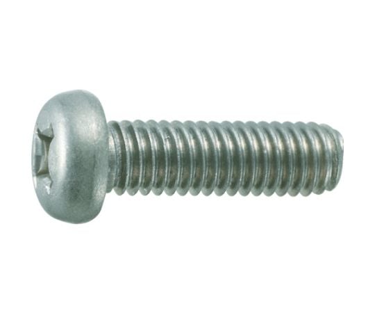 ナベ頭小ネジ　チタン　全ネジ　M3X6　21本入