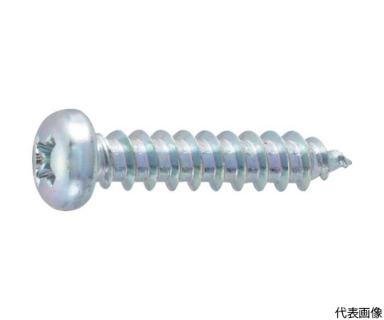 ナベ頭タッピングねじ 1種A 三価白 M3×8 163本入