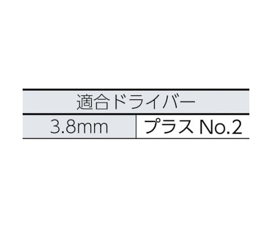 61-2161-43 ドリルねじ フレキ ユニクロ M3.8X19 76本入 FSJ-19