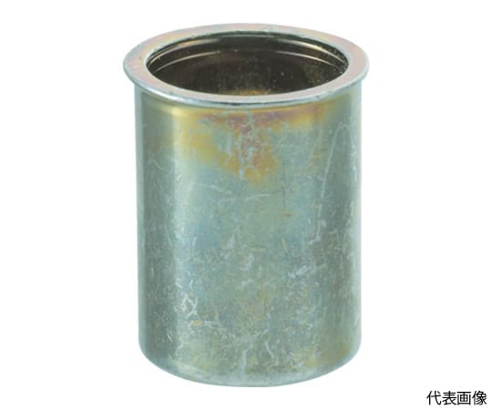 クリンプナット薄頭スチール　板厚3.5　M5X0.7　1000個入