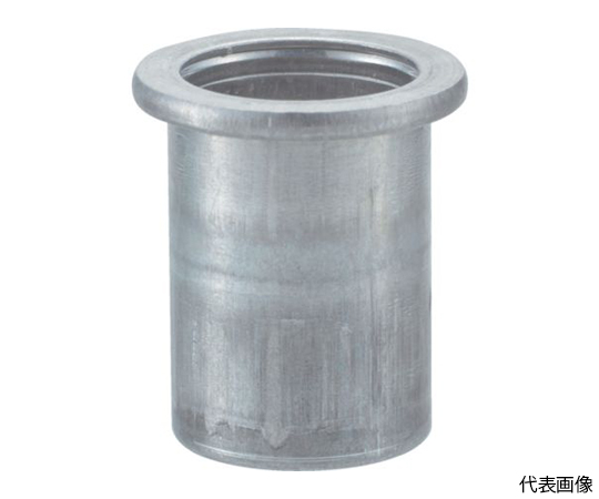 クリンプナット平頭アルミ　板厚1.5　M5X0.8　（32個入）