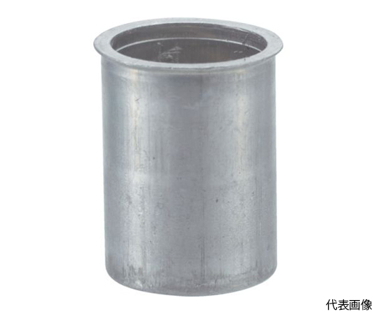クリンプナット薄頭アルミ　板厚4.0　M10X1.5　（12個入）