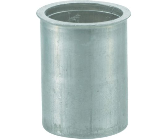 クリンプナット薄頭アルミ　板厚1.5　M4X0.7　1000個入