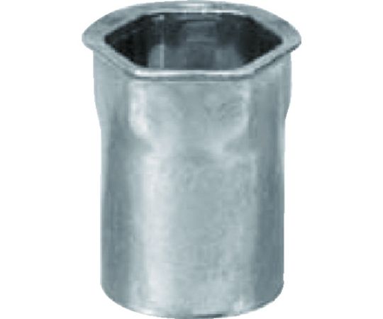 ポップブラインドナットヘキサスモールフランジ（M4）　（1000個入）