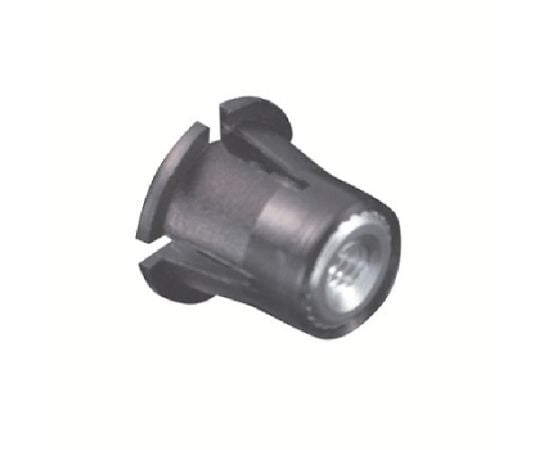 ナイロンナット　M3X0.5　下穴7.9　9個入