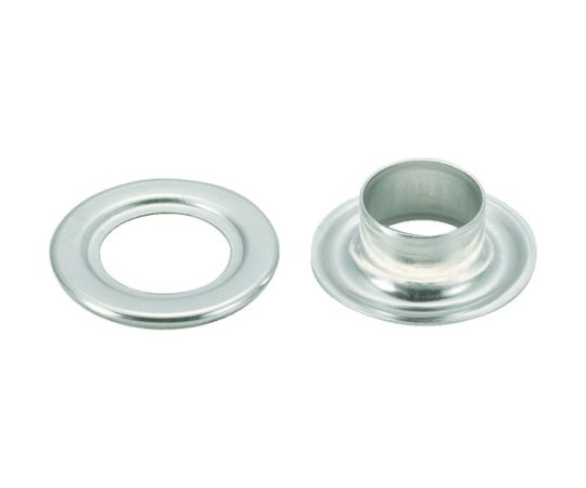 両面ハトメ アルミ 12mm 100組入 （円筒ケース入）