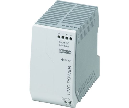 コンタクト スイッチング電源ユニットDINレール取付け UNO-PS/1AC/24DC/100W