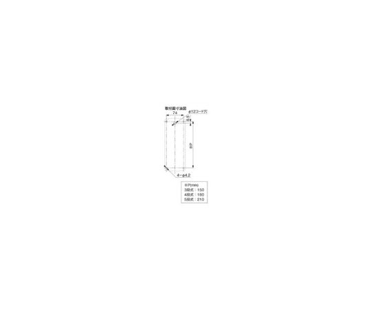 61-2219-55 ウォールマウント薄型LED壁面 WEP-402-RYGB 【AXEL】 アズワン