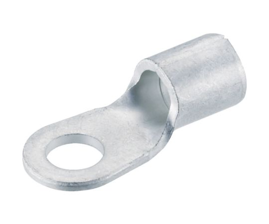 裸圧着端子 丸形（6個入） スタッド径Φ6.4 全長27.5mm