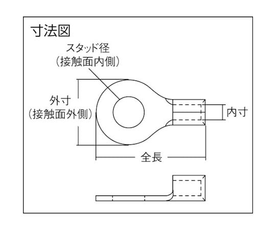 丸型端子　（1袋（箱）=100個入）