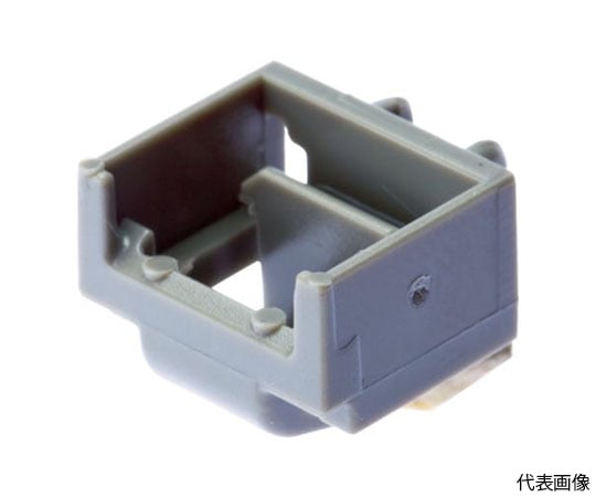 モジュラージャックガード ライトグレー （10個入）