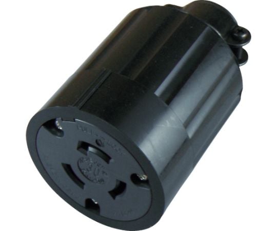 引掛形　ゴムコネクタボディ　3P30A250V