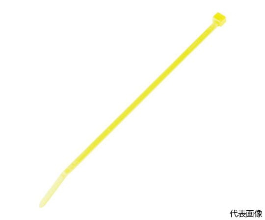 ナイロン結束バンド 黄 （100本入）