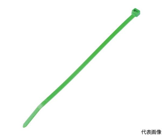 ナイロン結束バンド 緑 （100本入）