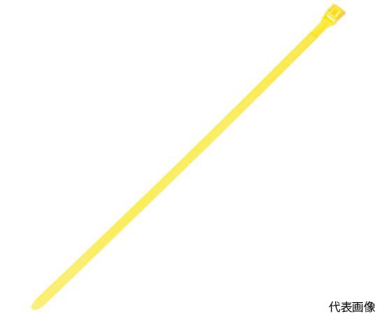 結束バンド インラインタイ 耐候性 黄褐色 （100本入）
