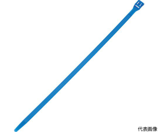 結束バンド インラインタイ 耐候性 ダークブルー （100本入）