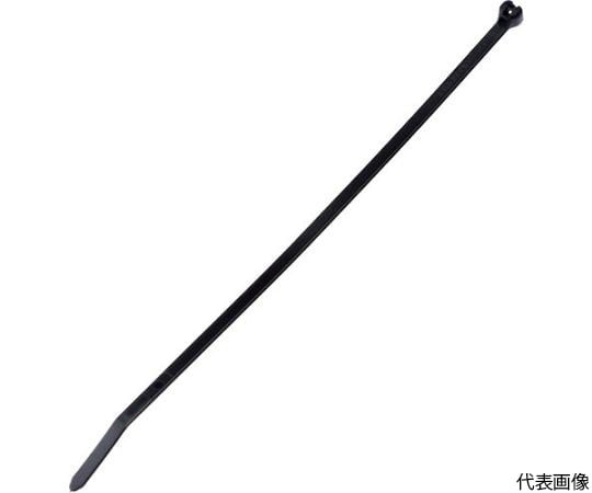 ステンレス爪ロック式ナイロン結束バンド　耐候性黒　幅7.0mm　長さ538mm　50本入り
