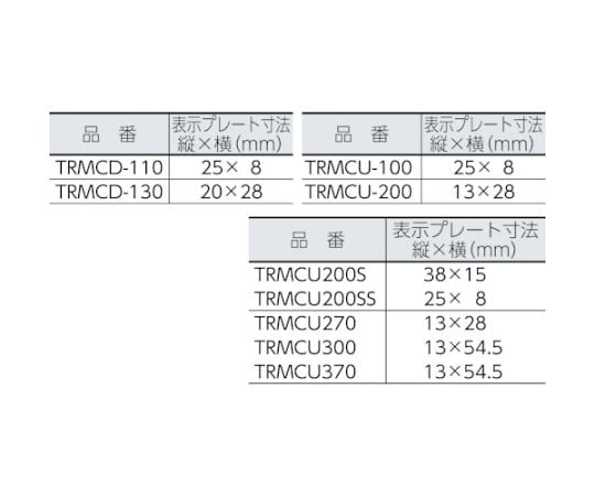 61-2246-01 マーキングタイ 長さ130mm （100本入） TRMCD-130