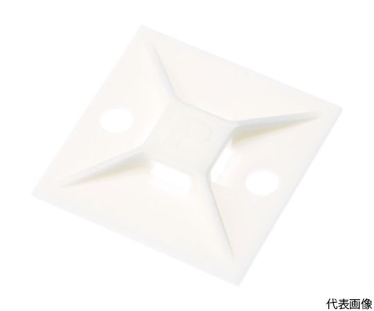 マウントベース M3ねじ止め 難燃性白 （100個入）