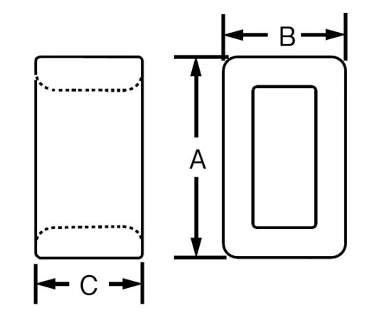 連結リング固定具（密閉型）　ナチュラル　（1000個入）　CR2-M