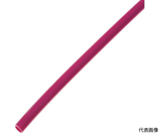 熱収縮チューブ 標準タイプ 赤 （1箱（袋）=5本入）