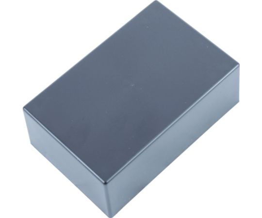 プラスチックケース　ブラック　70x107x40