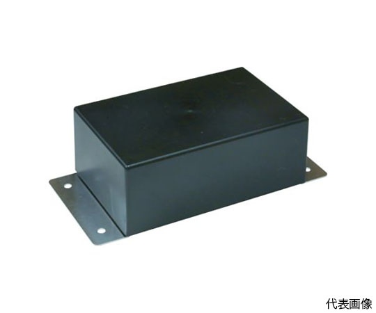 プラスチックケース　ブラック　85X135X40