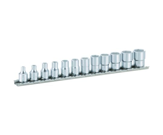 ソケットセット（6角・ホルダー付） 12pcs 差込角6.35mm