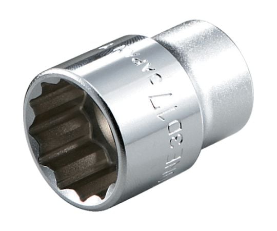 ソケット（12角） 対辺寸法17mm 全長30mm