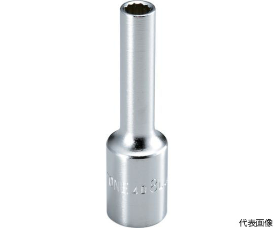 61-2266-23 ディープソケット（12角） 対辺寸法18mm 全長83mm 4D-18L