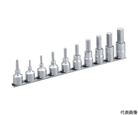 ヘキサゴンソケットセット（ホルダー付） 10pcs 差込角12.7mm