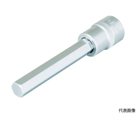 ロングヘキサゴンソケット 対辺寸法12mm ビット長さ70mm