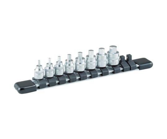 ショートヘキサゴンソケットセット（ホルダー付）　8pcs