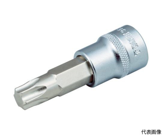 ヘックスローブソケット トルクスソケット（強力タイプ） T45 差込角9.5mm 先端寸法7.77mm