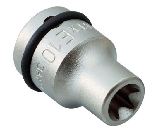 インパクト用ヘックスローブソケット トルクスソケット E10 先端寸法9.37mm