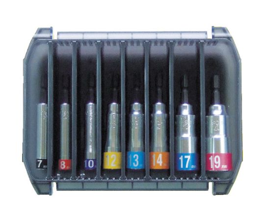 電動ドリル用コンパクトソケット 8本セット