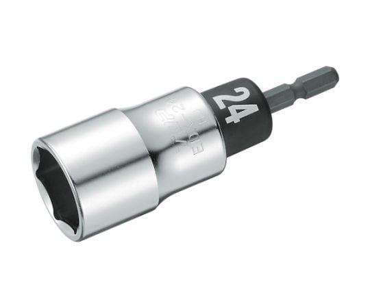 61-2309-57 電動ドリル用アルファソケット 24mm EDX-24 【AXEL