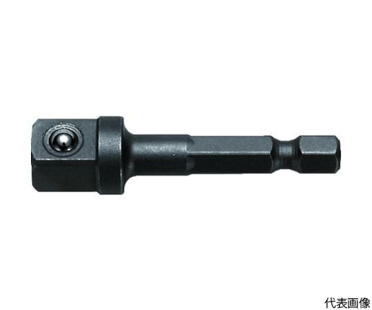 ドライバーアダプター6.35x対辺四角12.7mmx50Lボール止付