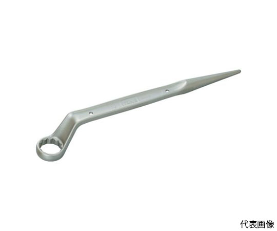 シノ付めがねレンチ（トルシアボルト用） 対辺寸法27mm 全長340mm メッキ処理