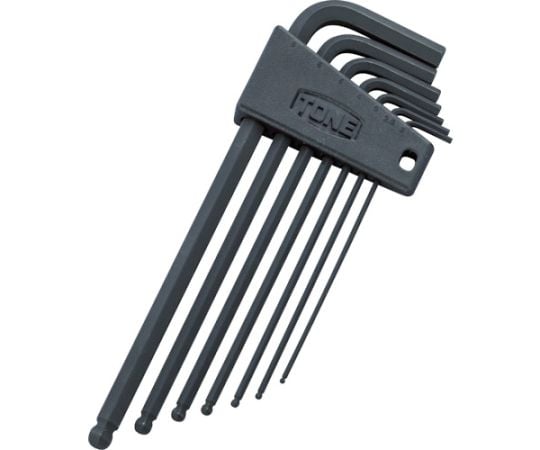 ロングボールポイントL形レンチセット　7pcs