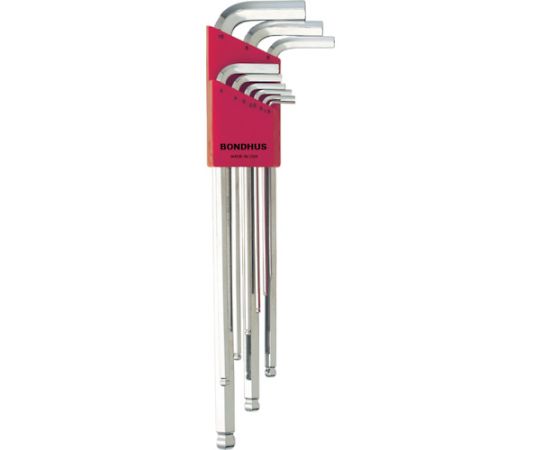 ボールポイント・L-レンチ エクストラロング セット9本組（1.5-10mm）