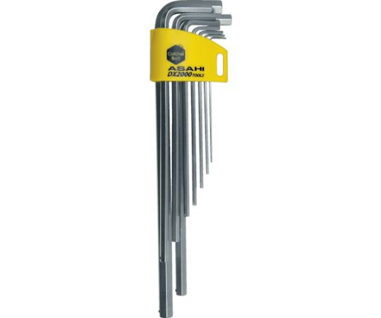 キャッチャーレンチロング六角棒レンチセット9本組