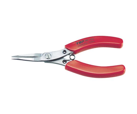 ニードルノーズプライヤ　ステンレス製　ギザ付　100mm