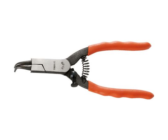 スナップリングプライヤー　軸用　Φ1.8　曲爪51型