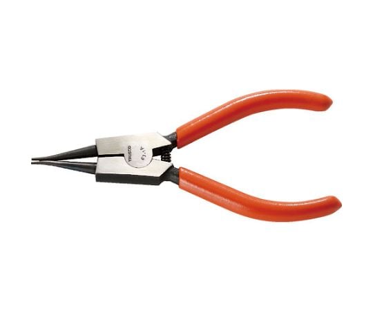 スナップリングプライヤー　軸用　Φ1.0　直爪63型