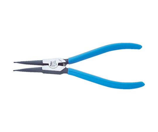 スナップリングプライヤ 軸用直爪 230mm 使用範囲32～80mm