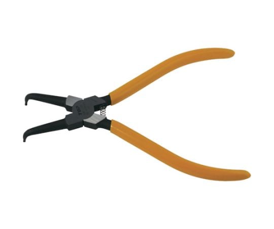 スナップリングプライヤ穴用曲爪　125mm　使用範囲12～25mm