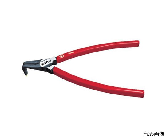 軸用スナップリングプライヤーマジックチップ付先端90°