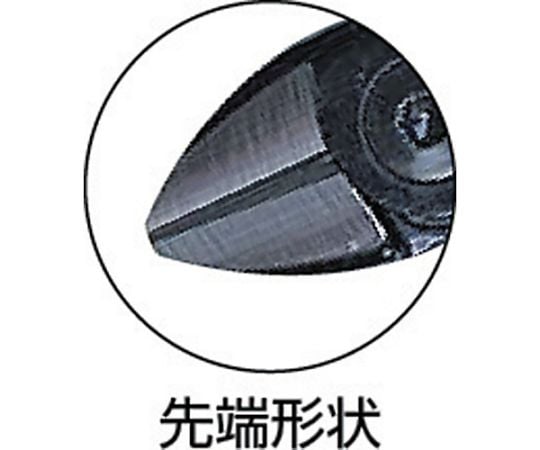 61-2390-84 強力型軟・硬線両用ニッパー 銅線切断Φ3.8mm 全長160mm