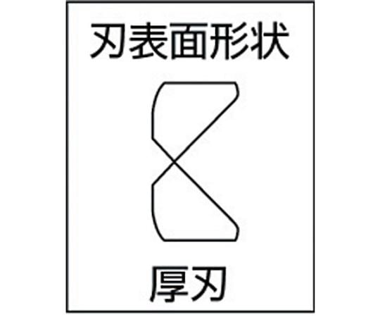 61-2390-84 強力型軟・硬線両用ニッパー 銅線切断Φ3.8mm 全長160mm